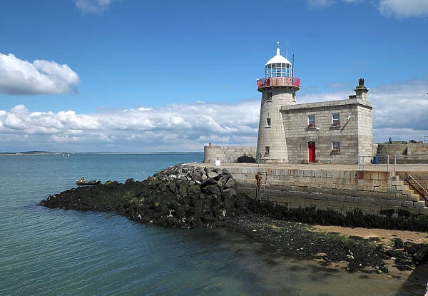 The old lighthouse of Howth, Howth Head peninsula, Leinster, Ireland