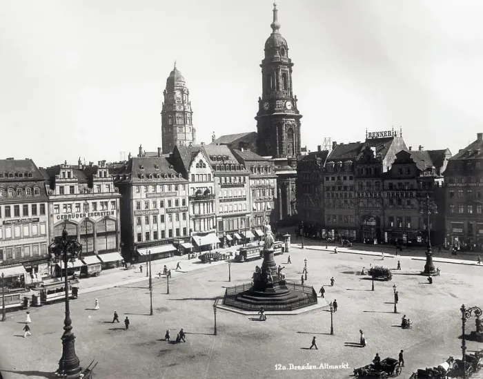 Framed Print : Old Market Square Framed Print : Old Market Square