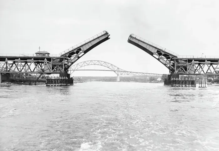 Framed Print : Old and New Cape Cod Canal Bridges Framed Print : Old and New Cape Cod Canal Bridges