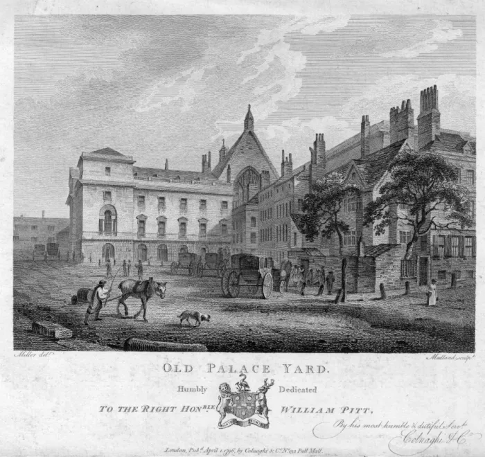 Framed Print : Old Palace Yard Framed Print : Old Palace Yard