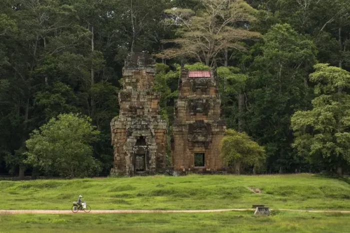 Framed Print : Old ruins in Angkor Thom Framed Print : Old ruins in Angkor Thom