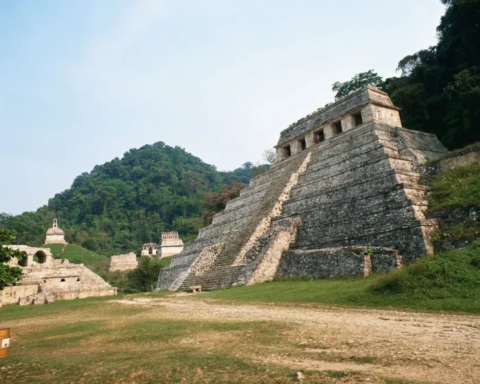 Framed Print : Old ruins in National Park of Palenque, Mexico Framed Print : Old ruins in National Park of Palenque, Mexico