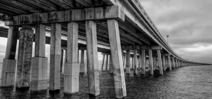 Framed Print : Old Seven Mile Bridge Framed Print : Old Seven Mile Bridge