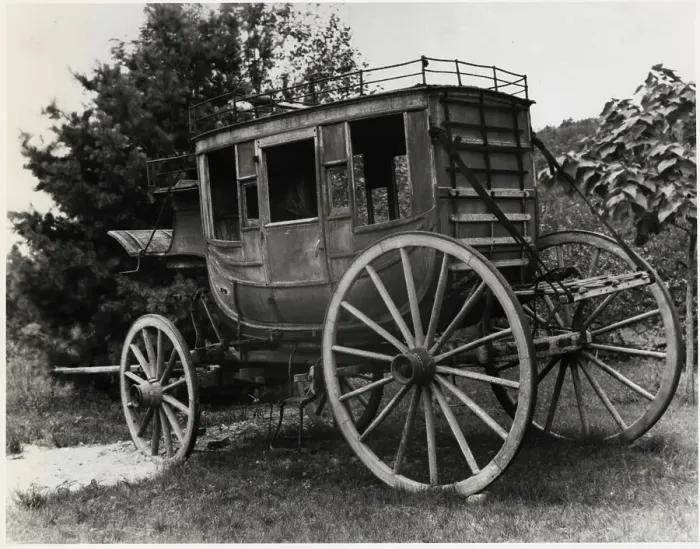 Framed Print : Old Stagecoach Left in Hills Framed Print : Old Stagecoach Left in Hills