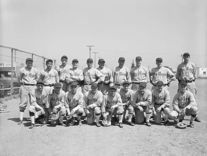 Framed Print : Old Timers Baseball Team Portrait Framed Print : Old Timers Baseball Team Portrait