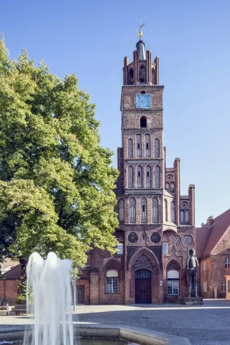 Framed Print : Old Town or Altstadtisches Rathaus Town Hall, Altstadter Markt, Brandenburg an der Havel, Brandenburg, Germany Framed Print : Old Town or Altstadtisches Rathaus Town Hall, Altstadter Markt, Brandenburg an der Havel, Brandenburg, Germany