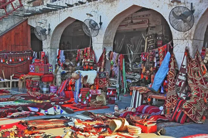 Framed Print : Old Town of Doha, Qatar, Qatar Framed Print : Old Town of Doha, Qatar, Qatar