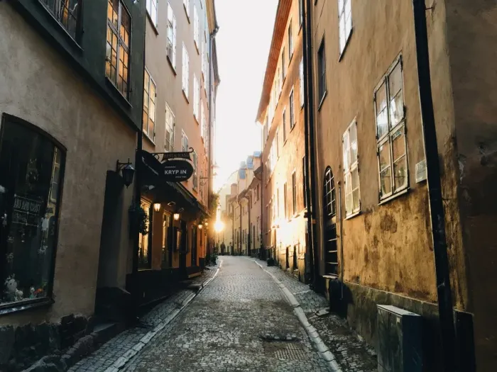 Framed Print : Old town (Gamla Stan) of Stockholm, Sweden