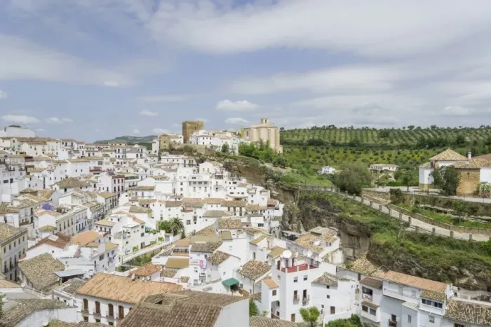 Framed Print : The old town, partly built into rocks, Setenil de las Bodegas, Andalucia, Spain Framed Print : The old town, partly built into rocks, Setenil de las Bodegas, Andalucia, Spain
