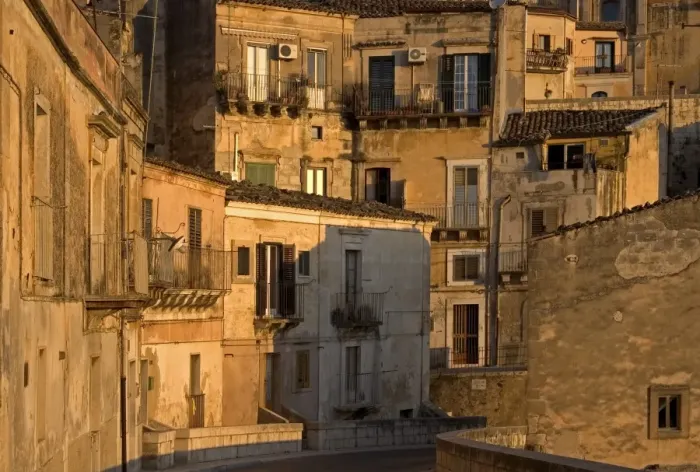 Framed Print : Old town of Ragusa Italy Framed Print : Old town of Ragusa Italy