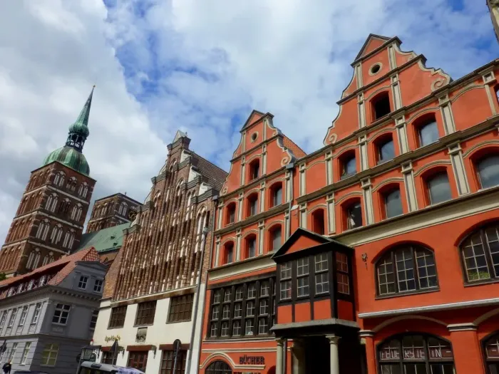Framed Print : In the old town of Strasund Framed Print : In the old town of Strasund