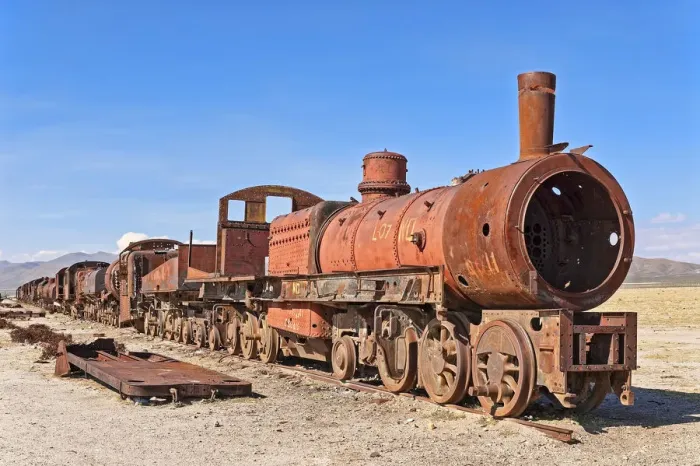 Framed Print : Old train in the train cemetery Cementerio de los Trenes, Uyuni, Bolivia Framed Print : Old train in the train cemetery Cementerio de los Trenes, Uyuni, Bolivia