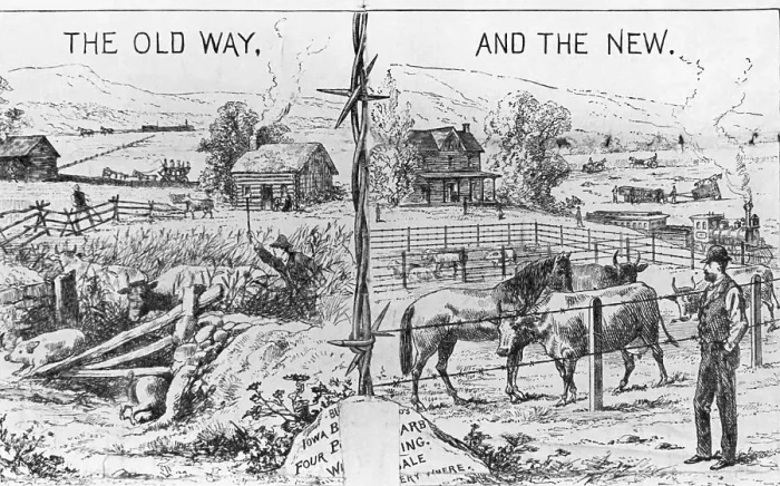 Framed Print : The Old Way, and the New Illustration Framed Print : The Old Way, and the New Illustration