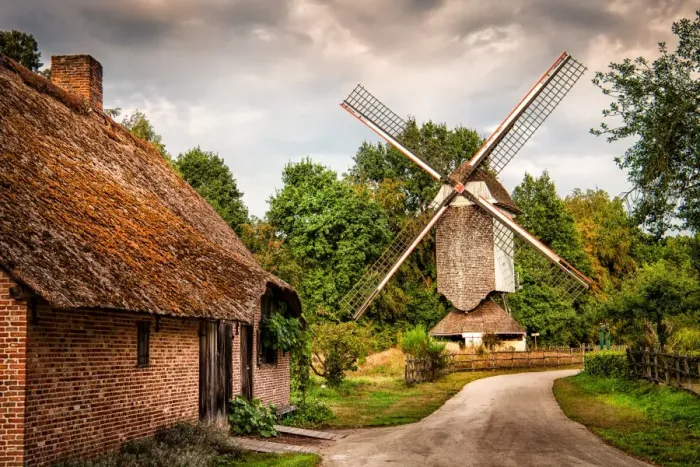 Framed Print : Old Windmill Framed Print : Old Windmill