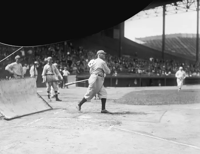 Framed Print : Older Cy Young In Post-Swing Position Framed Print : Older Cy Young In Post-Swing Position