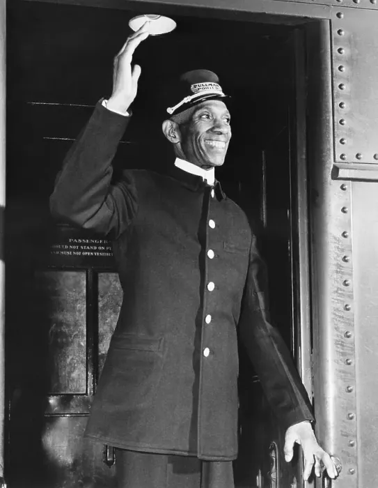 Framed Print : Oldest Pullman Porter Waves All-Aboard Framed Print : Oldest Pullman Porter Waves All-Aboard