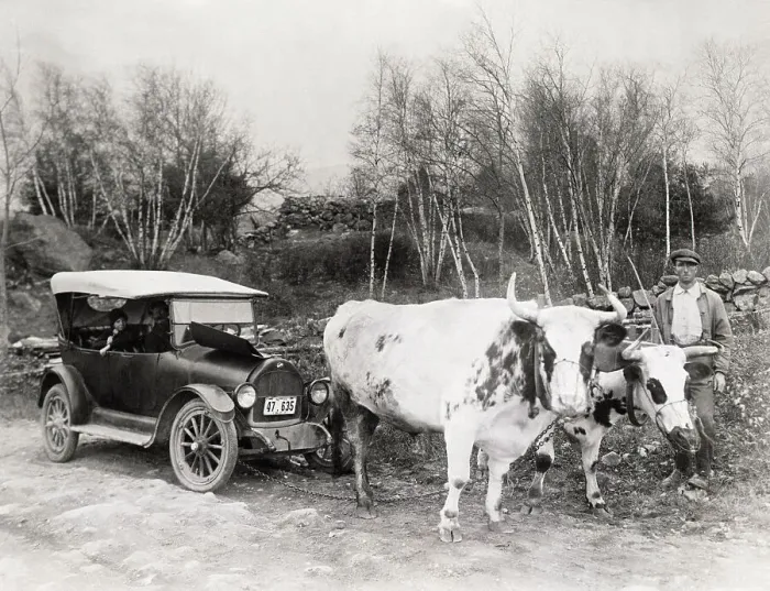 Framed Print : Oldsmobile Broken Down on a Country Road Framed Print : Oldsmobile Broken Down on a Country Road