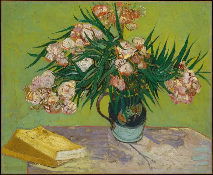 Framed Print : Oleanders, 1888 Framed Print : Oleanders, 1888