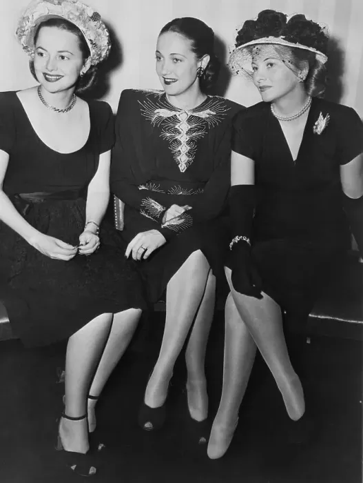 Framed Print : Olivia de Havilland, Dorothy Lamour, and Joan Fontaine Framed Print : Olivia de Havilland, Dorothy Lamour, and Joan Fontaine