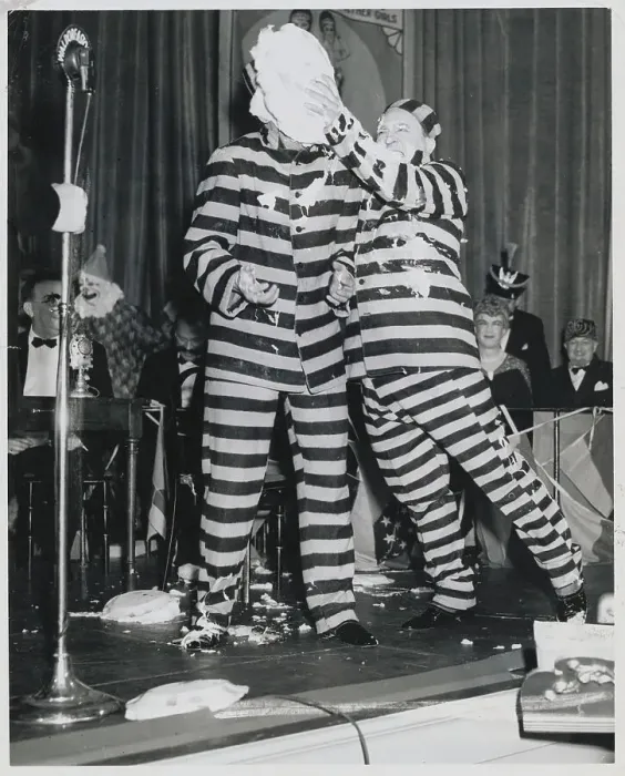 Framed Print : Olson and Johnson Performing at President's Birthday Party Framed Print : Olson and Johnson Performing at President's Birthday Party