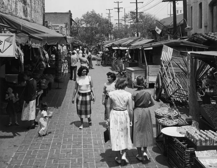Framed Print : Olvera Street Market Framed Print : Olvera Street Market