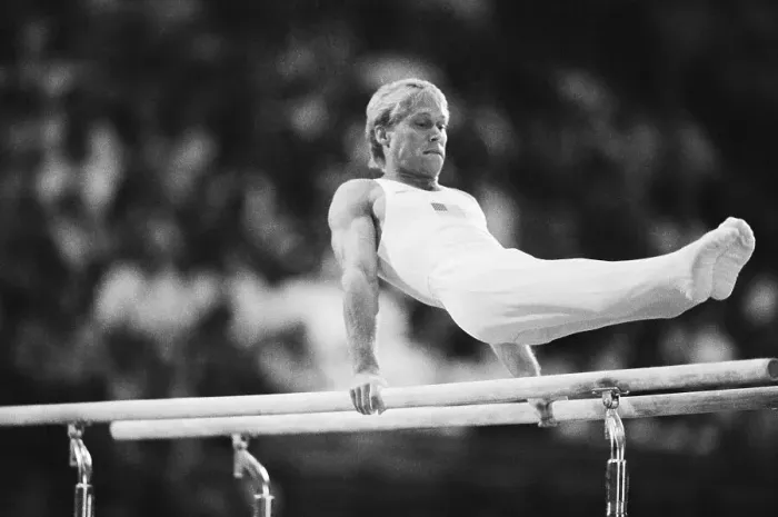 Framed Print : Olympian Bart Conner Framed Print : Olympian Bart Conner