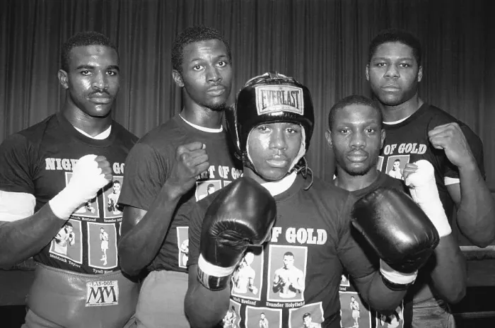 Framed Print : Olympic Boxers Turning Pro Framed Print : Olympic Boxers Turning Pro