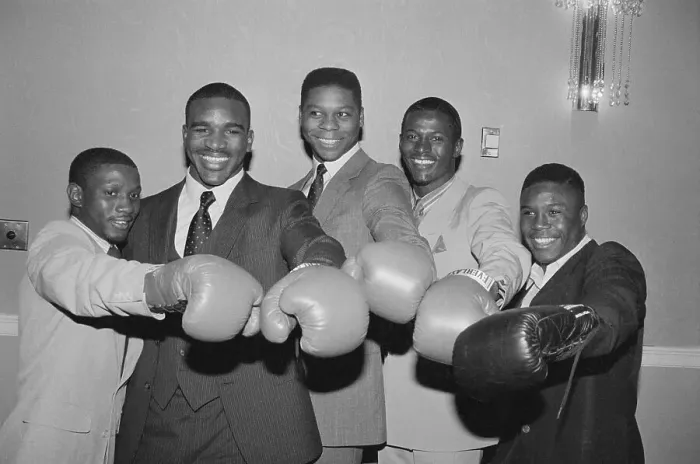 Framed Print : Olympic Boxers Turning Pro Framed Print : Olympic Boxers Turning Pro