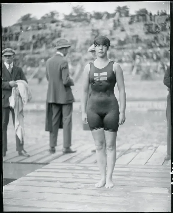 Framed Print : Olympic Diver in 1920 Framed Print : Olympic Diver in 1920