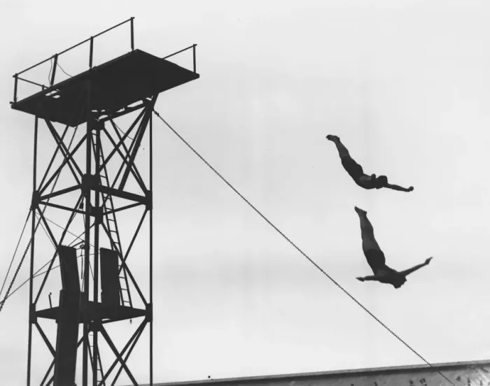 Framed Print : Olympic Diving
