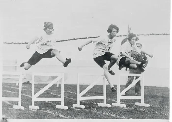 Framed Print : Olympic Female Hurdle Race Framed Print : Olympic Female Hurdle Race