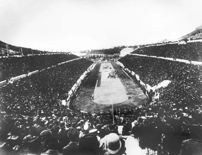Framed Print : Olympic Games in 1896 Framed Print : Olympic Games in 1896