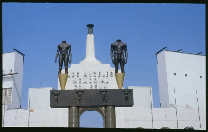 Framed Print : Olympic Gateway in Los Angeles Framed Print : Olympic Gateway in Los Angeles