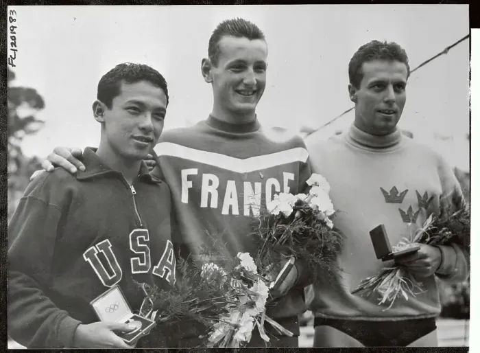 Framed Print : Olympic Men's 400 Meter Winner Jean Boiteux Framed Print : Olympic Men's 400 Meter Winner Jean Boiteux