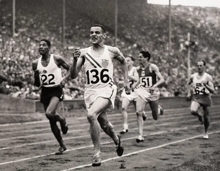 Framed Print : Olympic Runners in 800 Meter Race Framed Print : Olympic Runners in 800 Meter Race