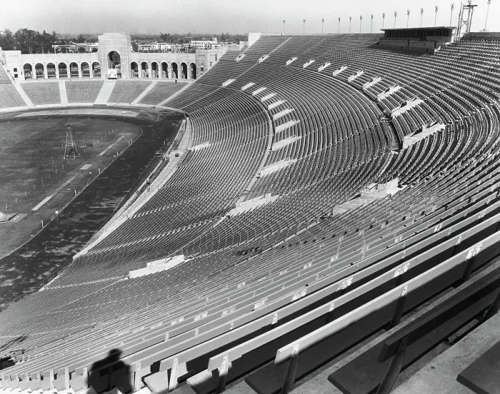 Framed Print : Olympic Stadium- 1932 Olympics Framed Print : Olympic Stadium- 1932 Olympics