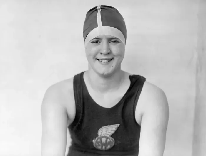 Framed Print : Olympic Swimmer Gertrude Ederle Framed Print : Olympic Swimmer Gertrude Ederle