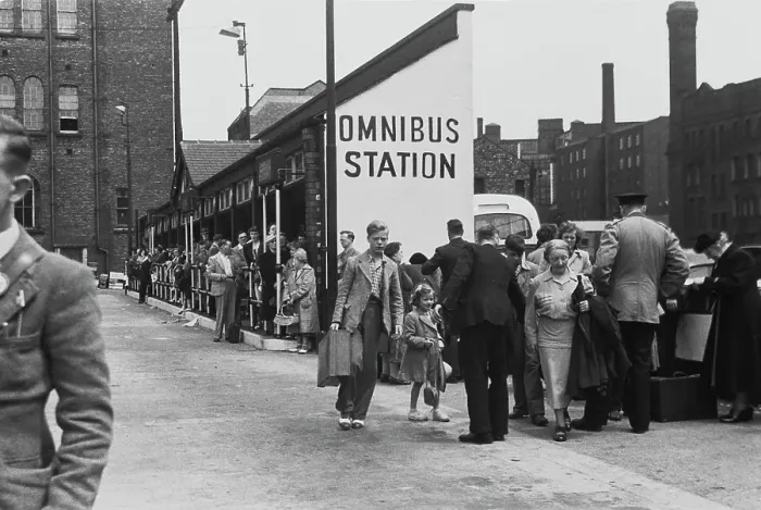 Framed Print : Omnibus Station