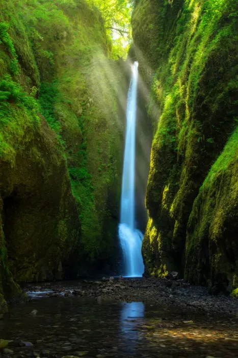 Framed Print : Oneonta Falls Framed Print : Oneonta Falls
