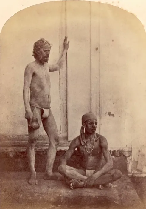 Framed Print : Oodassees, Sikh devotees or mendicants in Delhi, circa 1870 Framed Print : Oodassees, Sikh devotees or mendicants in Delhi, circa 1870