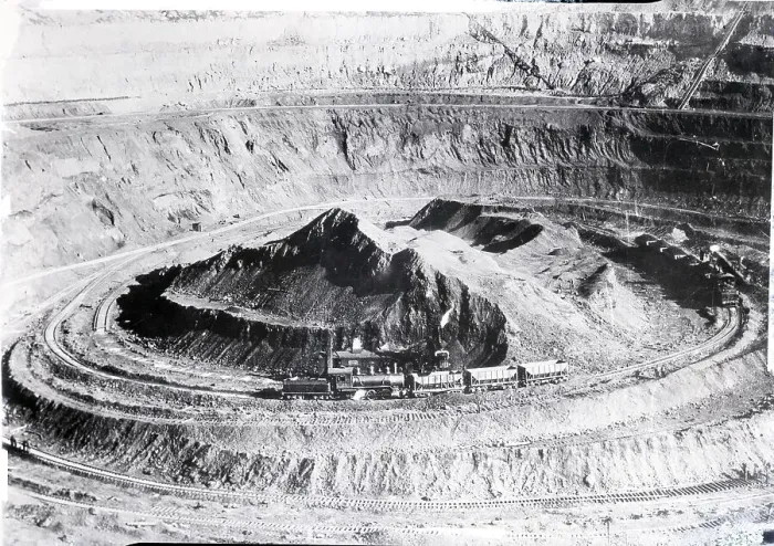 Framed Print : Open Pit Iron Mine Framed Print : Open Pit Iron Mine