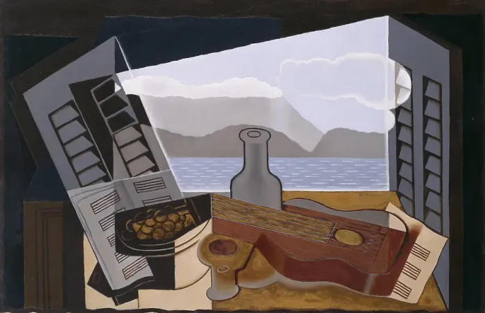 Framed Print : The Open Window, 1921. Artist: Gris, Juan (1887-1927)