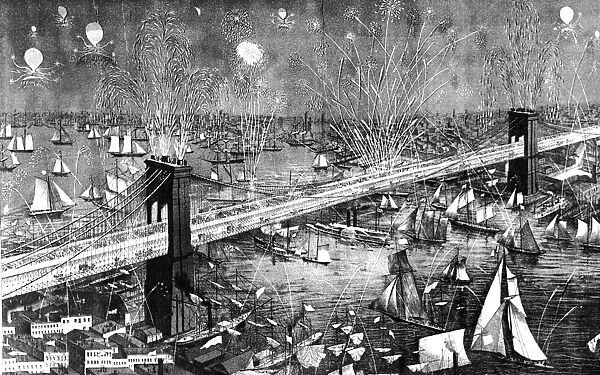 Opening Celebration Of The Brooklyn Bridge