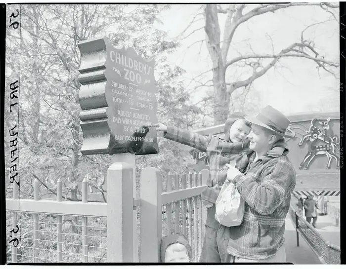 Framed Print : Opening Day of Children's Zoo, Bronx Park Framed Print : Opening Day of Children's Zoo, Bronx Park