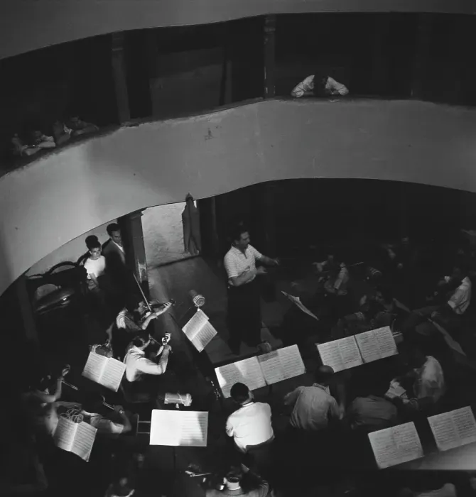 Framed Print : Opera Orchestra Framed Print : Opera Orchestra