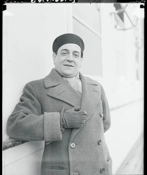 Framed Print : Opera Singer Tito Schipa Posing in Overcoat and Hat Framed Print : Opera Singer Tito Schipa Posing in Overcoat and Hat
