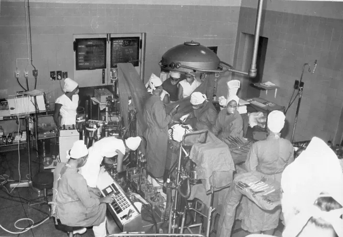 Framed Print : Operating Room During Open Heart Surgery Framed Print : Operating Room During Open Heart Surgery
