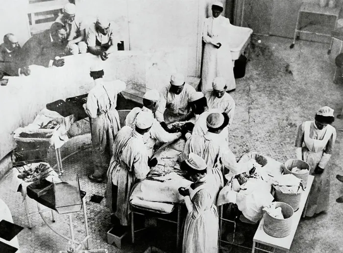 Framed Print : Operating Room Scene at Johns Hopkins Hospital Framed Print : Operating Room Scene at Johns Hopkins Hospital