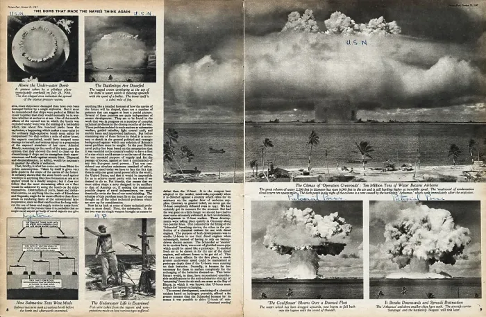 Framed Print : Operation Crossroads