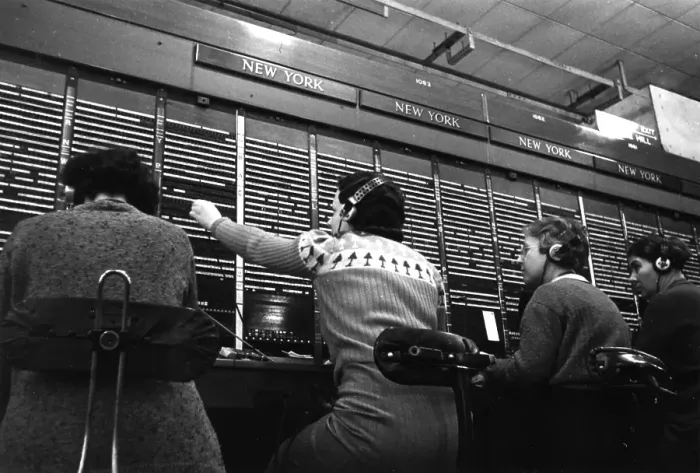 Framed Print : Operators At Work Framed Print : Operators At Work